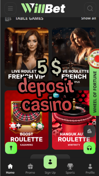 5 $ Deposit Casino - $5 Minimum Deposit Casinos-casinoorder.vip